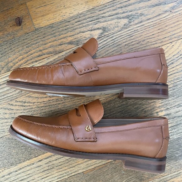 Cole Haan Brown Penny Leather Women’s Loafers Size 7.5 - Picture 8 of 8